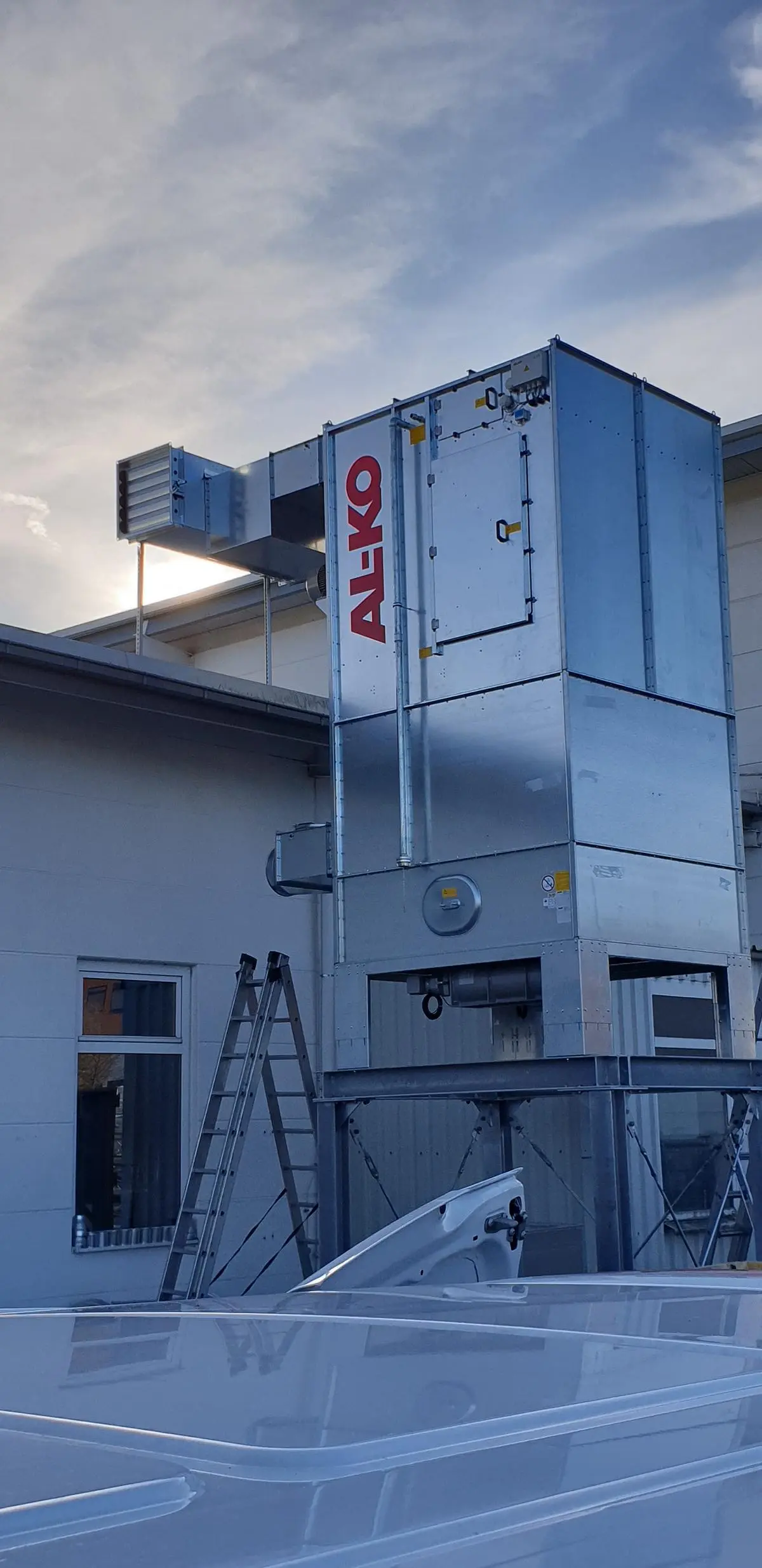 Planung und Realisierung einer neuen Absauganlage